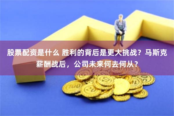 股票配资是什么 胜利的背后是更大挑战？马斯克薪酬战后，公司未来何去何从？