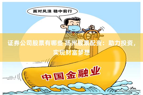 证券公司股票有哪些 扬州股票配资：助力投资，实现财富梦想